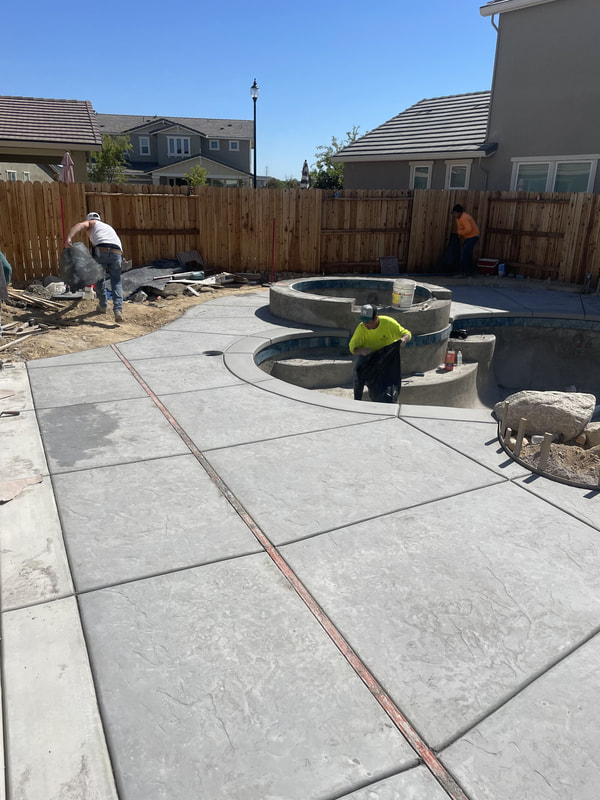 concrete pool deck lincoln ca